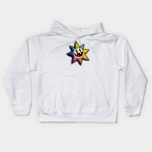 Cartoon colourful star Kids Hoodie